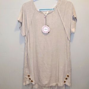 NWT Medium Umgee Linen Dress